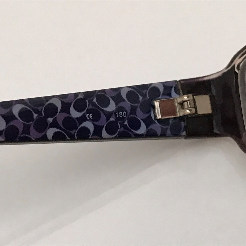 Coach Women Eyeglasses Frame Plum Avery 625 48[]17 - Picture 6 of 8